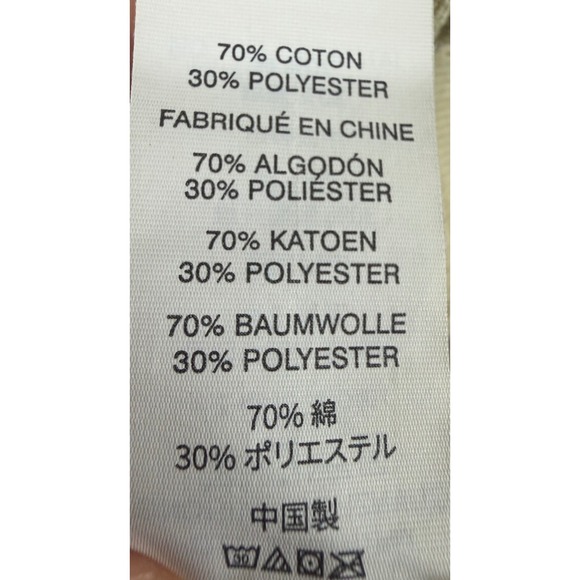 Vuori Sedona Crew Sweatshirt Women M Light Gray Cotton Blend Fair stains - Picture 3 of 11